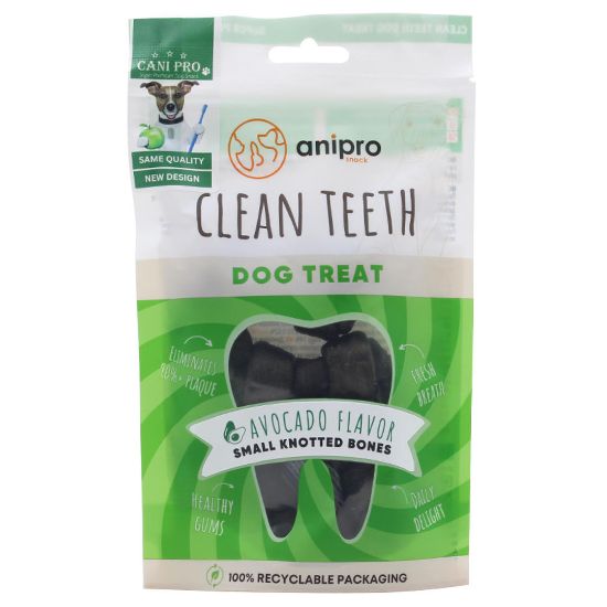Миазоо Cani Pro Avocado Dental Sticks -Кучешко лакомство дентални вързани кокалчета с Авокадо, 84 гр